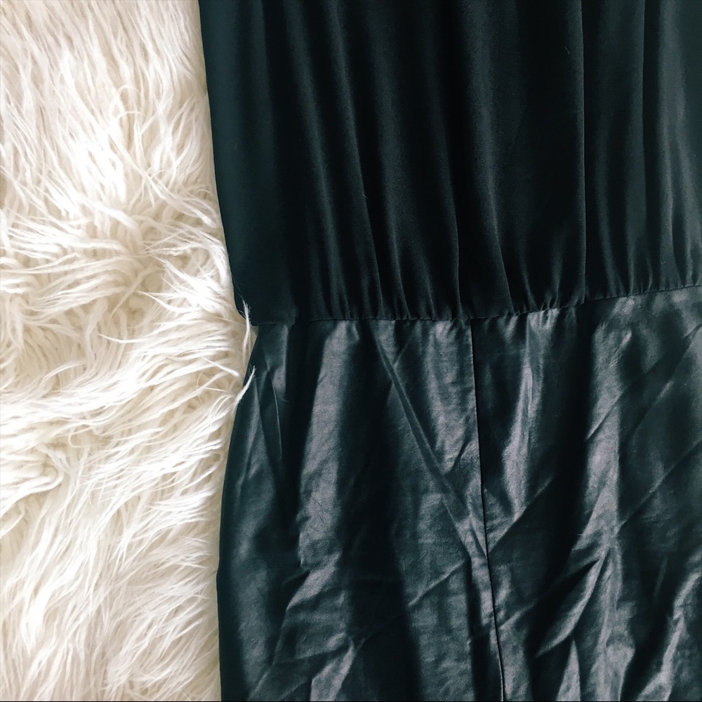 ❌ DONATED❌ Zara || Leather and Lace Cocktail Dress - Picture 2 of 4